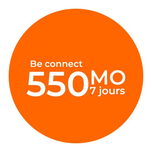 550 MO / 7 jours Orange Forfaits internet Madagascar