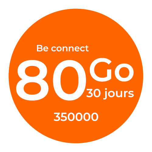 80 GO / 30 jours Orange Forfaits internet Madagascar